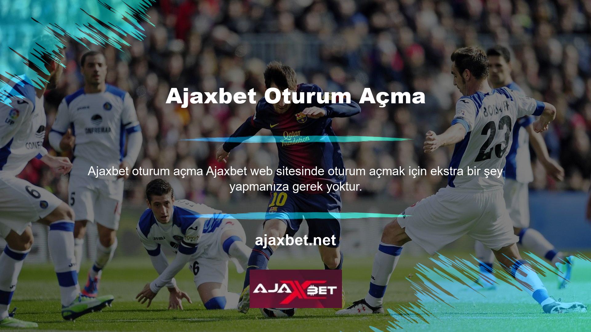 Ajaxbet Bahis Sitesi İşlemleri